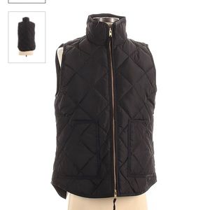 J Crew Black Vest